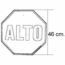 LETRERO ALUMINIO 46cm ALTO HY-KO.