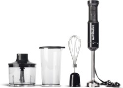 Nutribullet Immersion Blender – Deluxe Set, Black, 30 oz