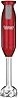 Mezclador de mano de inmersión Cuisinart CSB-76MR SmartStick de 200 vatios, rojo metálico