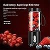 ZSQZJJ Juicer Cup Extractor de jugo manual Máquina de cocinar frutas Batidora portátil Batidora eléctrica