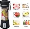 Licuadora Portátil-Jugador de Frutas y Verduras-Para Deportes de Viaje Cocina-380Ml Con 6 Cuchillas-WENPIC Mezcladora de Aliment