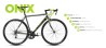 BICICLETA RODADA 700 ALUBIKE ONIX 2018