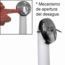 DESAGUE PVC P/BAÑERA TRIP LEVER ES-FLO.