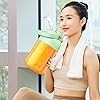 Vaso exprimidor portátil multifuncional con pantalla digital, Vaso exprimidor portátil multifuncional Yulyoie, licuadora recarga