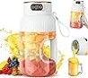 Batidora exprimidora portátil, taza exprimidora portátil multifuncional con pantalla digital, taza batidora de batidos sin BPA d