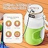 Batidora exprimidora portátil, taza exprimidora portátil multifuncional con pantalla digital, taza batidora de batidos sin BPA d
