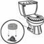 TAPON PLASTICO TORNILLO SANITARIO PRO PLUS.