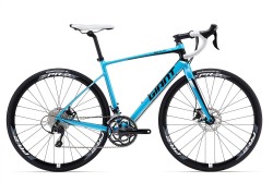 BICICLETA RUTA GIANT DEFY 1 DISC SHIMANO 105 2016
