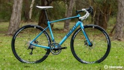 BICICLETA RUTA GIANT DEFY 1 DISC SHIMANO 105 2016