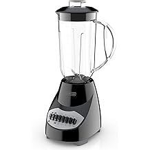 BLACK + DECKER 6 -Cup 10-Speed Blender, Black, BL2010BPA