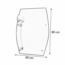 ESPEJO TURQUIA 1/8 PUNTO BISEL C/LUZ 60X80 HERSAN.