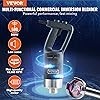 VEVOR 500W Mezclador de Mano Heavy Duty de 12 Pulgadas, Mezclador de Palillos de Velocidad Variable con Hoja de Acero Inoxidable