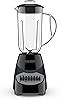 BLACKDECKER Blender de 10-Velocidades, Tarro Ligero de 6 Tazas, Piezas Seguras para Lavavajillas, 550 Watts Power, Negro BL2010B