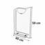 ESPEJO COLOBIA IMPERIAL CON LUZ 40X59 HERSAN.