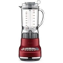 Breville the Fresh & Furious Red Velvet 50 oz Food Blender, 1100 Watts, 5 Speed Settings, Incluye Accesorios