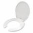 ASIENTO REDONDO DE PLASTICO BLANCO BEMIS