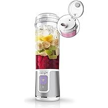 Ninja BC151BK Blast Portable Blender, Cordless, 18oz. Vessel, Personal Blender-for Shakes & Smoothies, BPA Free, Leakproof-Lid &