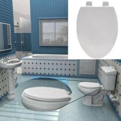 ASIENTO ALARGADO BLANCO BEMIS