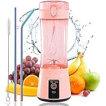 batidora portátil de 13.5oz Batidos batidora personal Mini batidos Juicer Cup para hogar, oficina, exteriores. Batidora recargab