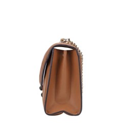 Bolso Michael Kors WHITNEY Cuero Cadena Grande Marrón