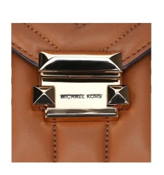 Bolso Michael Kors WHITNEY Cuero Cadena Grande Marrón