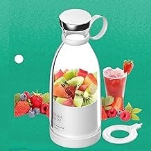 Personal Portable USB Rechargeable Electric Mini Fresh Juicer Blender and Smoothie Maker White