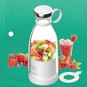 Personal Portable USB Rechargeable Electric Mini Fresh Juicer Blender and Smoothie Maker White