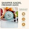 Licuadora Portátil, Licuadora Personal para Batidos y Batidos, 4000mAh USB Recargable, BPA Free 15.2 Oz 450ML Juicer Cup con 6 C