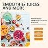 Licuadora Portátil, Licuadora Personal para Batidos y Batidos, 4000mAh USB Recargable, BPA Free 15.2 Oz 450ML Juicer Cup con 6 C