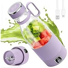 MIAOKE Portable Blender,Fashion Portable Blender for Shakes and Smoothies 11.8 Oz,Magnetic USB Fast Charging Mini Fresh Juice Mi