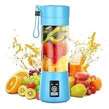licuadora Portátil de 18 Oz, Blenders USB Recargables de Tamaño Personal, Licuadora Smoothie con 6 Cuchillas para Proteínas y Ba