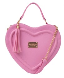 Bolsa Fana Corazon Color Rosa Lúcela