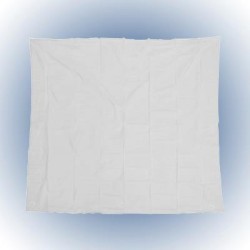 CORTINA PARA BAÑO 70X72 BLANCA