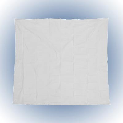 CORTINA PARA BAÑO 70X72 BLANCA