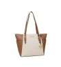 Bolsa Michael Kors Large Charlotte 35T0GCFT3B Beige