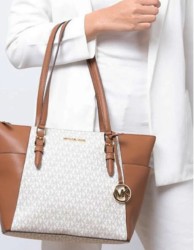 Bolsa Michael Kors Large Charlotte 35T0GCFT3B Beige