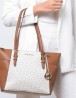 Bolsa Michael Kors Large Charlotte 35T0GCFT3B Beige