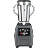 Waring CB15T Blender with Timer, Stainless Steel Container, 120V, 4 L Capacity, 26 Height, 15 Amps, Black