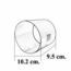 CONECTOR PARA DUCTO 4 ALUMINIO DEFELCT-O DAC4