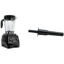 Vitamix Professional Series 750 Blender, Black & Vitamix AcceleratorTamper Tool
