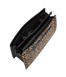 Combo Bolsa Steve Madden Bevelyn XL Leop + Termo 30 Oz