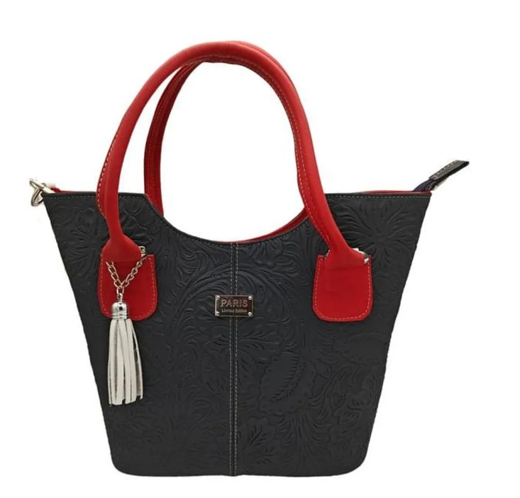 Bolsa en Piel Vacuno Cincelada Fana Wendy Multicolor