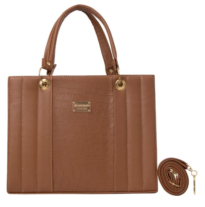 Bolsa Fana Mabel Color Camel Espectacular