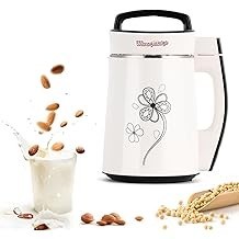 Moongiantgo Soy Milk Maker 1.1L, Nut Milk Maker with 8 PresetRecipeSelf-Cleaning, Homemade Soybean Milk, Almond Milk, Vegan Nut 