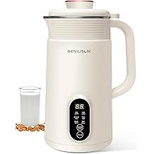 Nut Milk Maker Machine for Homemade, Plant-Based Milk with Auto Clean & Temperature Control Soy Milk Maker, Non-Dairy Beverages-