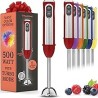 Multi-Use Immersion Blender Set, Hand Blender with Powerful Copper Motor 800W, High Speed, Turbo Mode, 3-in-1 Handheld Blender S