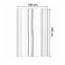 CORTINA PARA BAÑO 180x180cm LATTE 623-51 DUSCHY