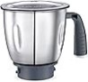 Judge Delight Wet / Dry 3 -Jar Mixer Grinder Potente motor de 750 vatios, cuchillas y frascos de acero inoxidable, diseño elegan