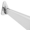 RIEL FLEXIBLE P-CORTINA DE BAÑO CROMO 300cm 688-90 DUSCHY
