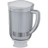 Preethi Steele 3-Jar Mixer Grinder, 550-Watt, Silver